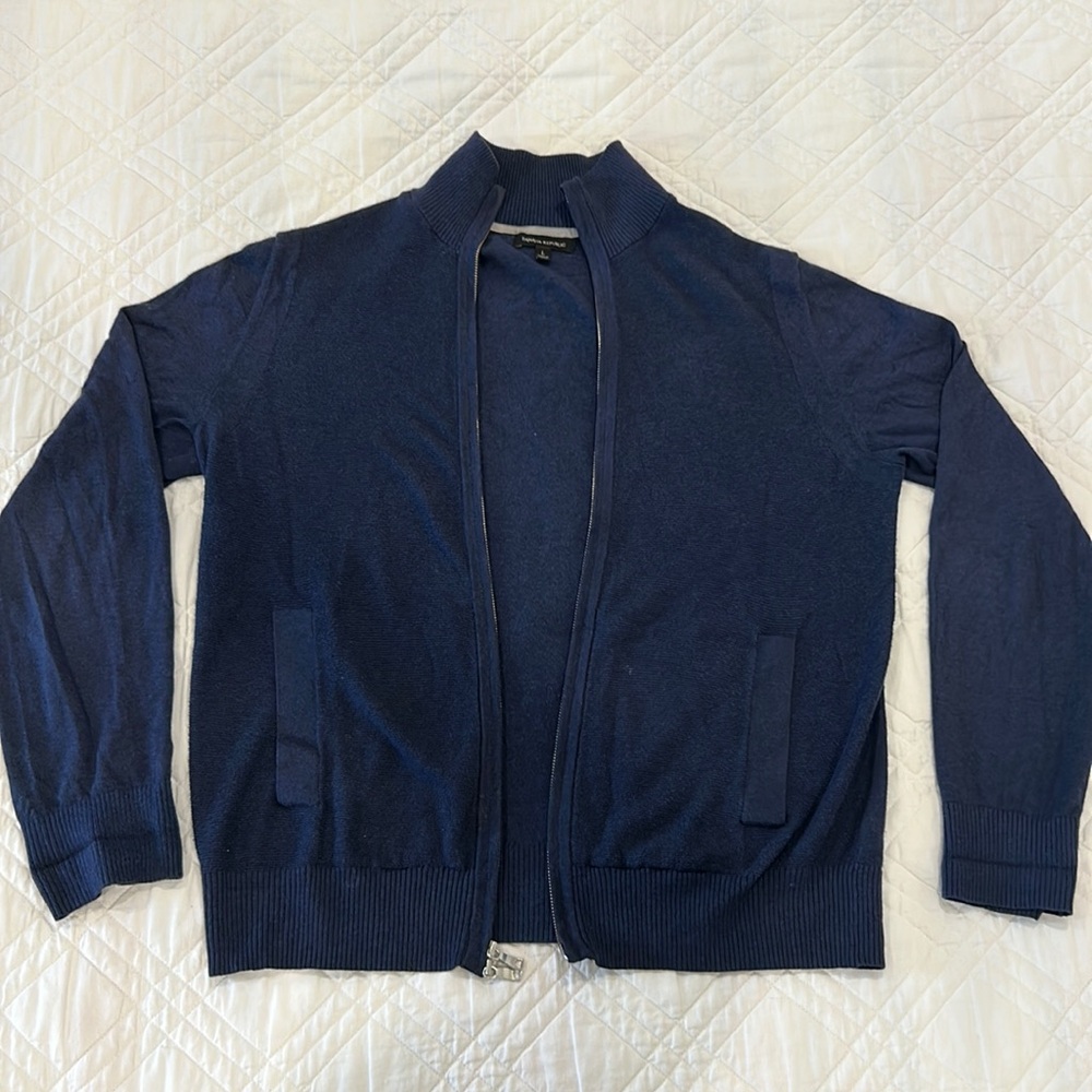 Banana Republic Size L 100% Cotton Cardigan